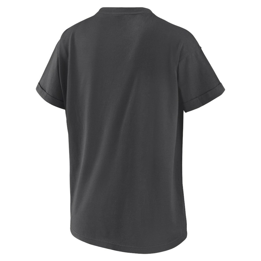 Charcoal Houston Astros WEAR by Erin Andrews Women's Domestic Box Color Boyfriend T-Shirt