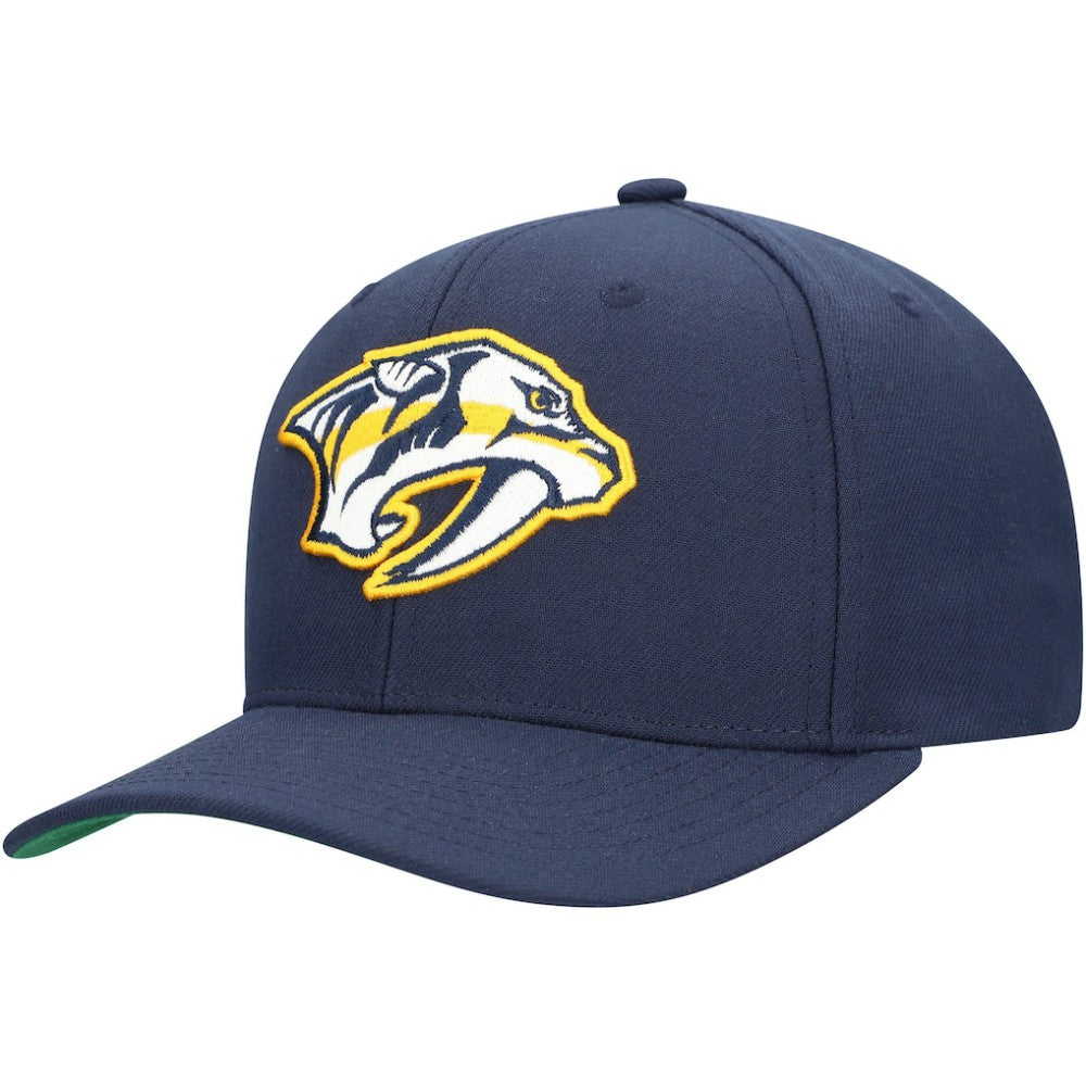 NHL Nashville Predators Mitchell & Ness Core Team Ground Pro Adjustable Hat