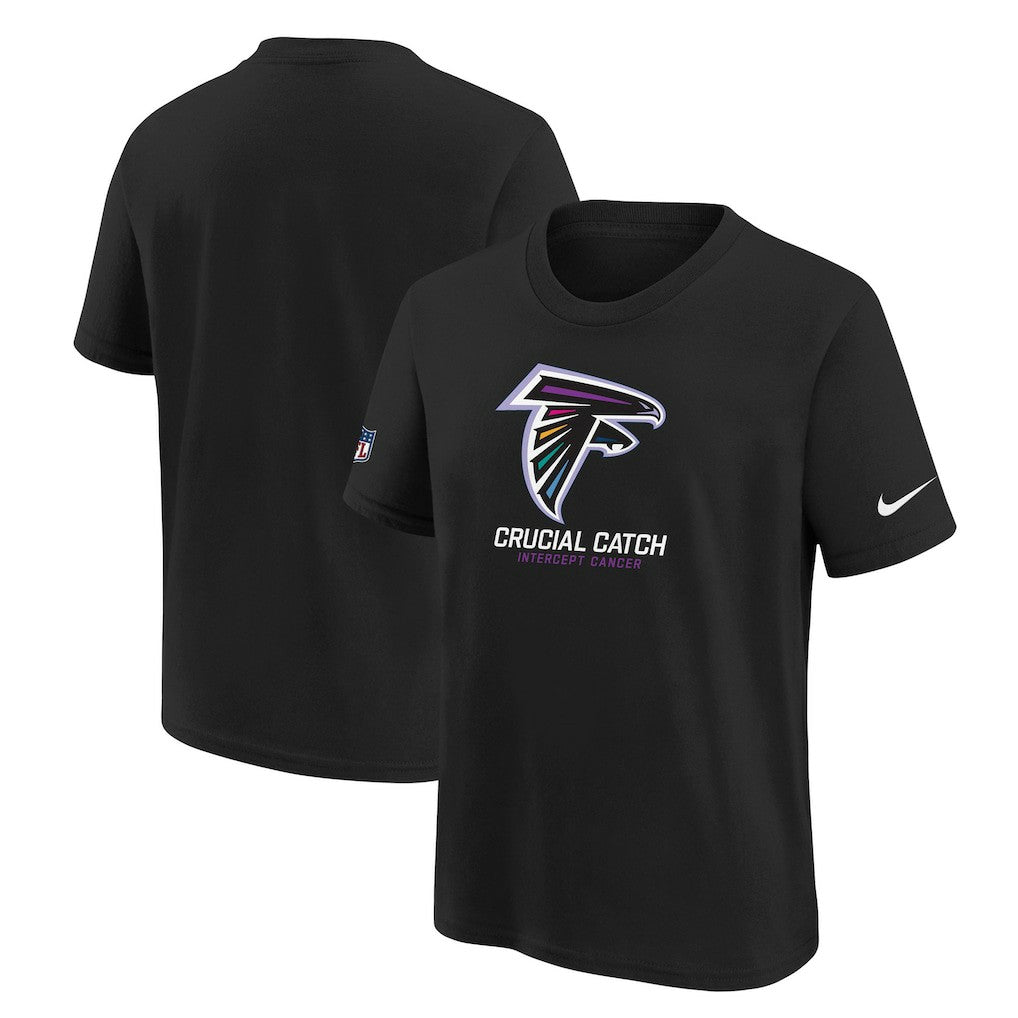 Youth 2024 NFL Crucial Catch T-Shirt - Atlanta Falcons T-shirts