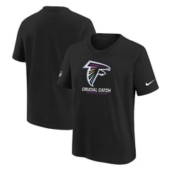 Youth 2024 NFL Crucial Catch T-Shirt - Atlanta Falcons T-shirts