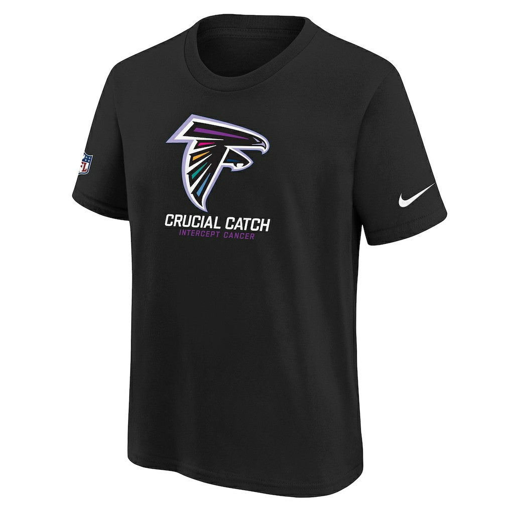 Youth 2024 NFL Crucial Catch T-Shirt - Atlanta Falcons T-shirts