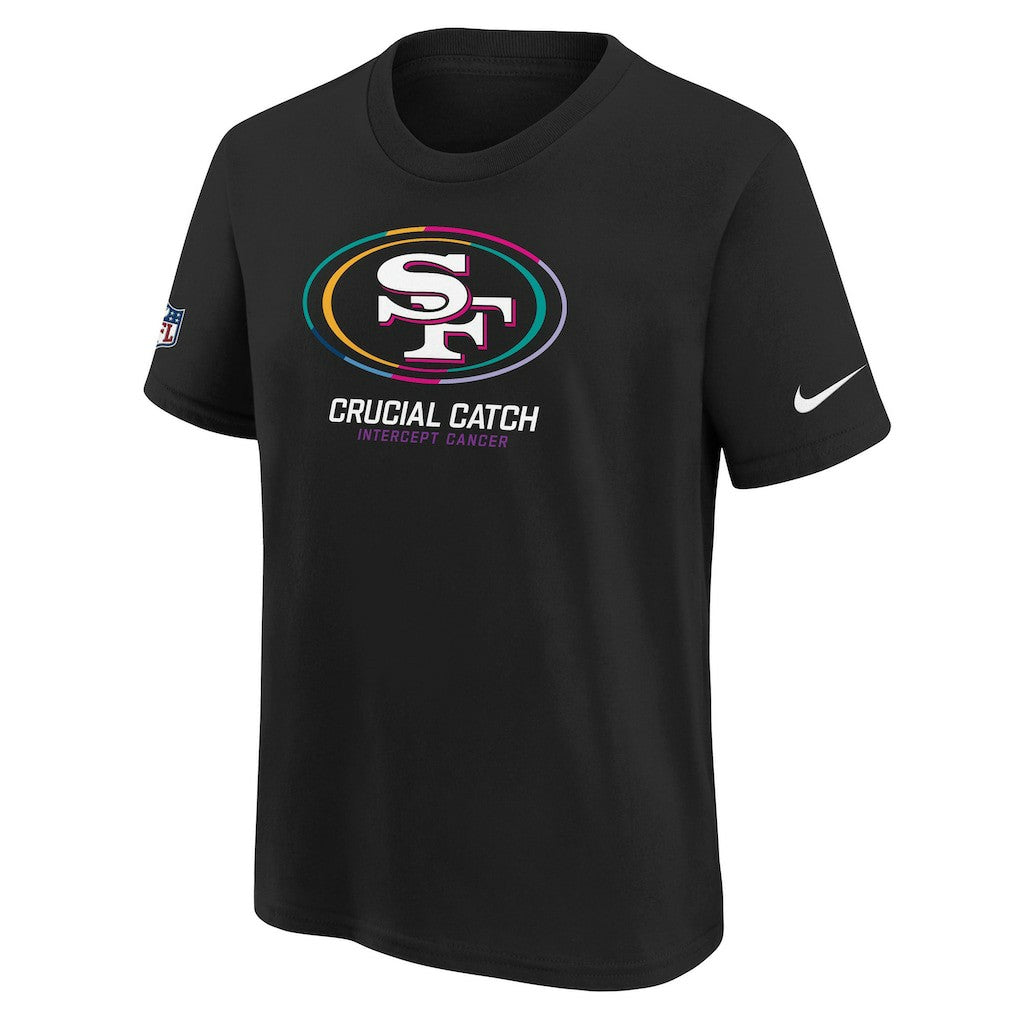 Youth 2024 NFL Crucial Catch T-Shirt - San Francisco 49ers T-shirts