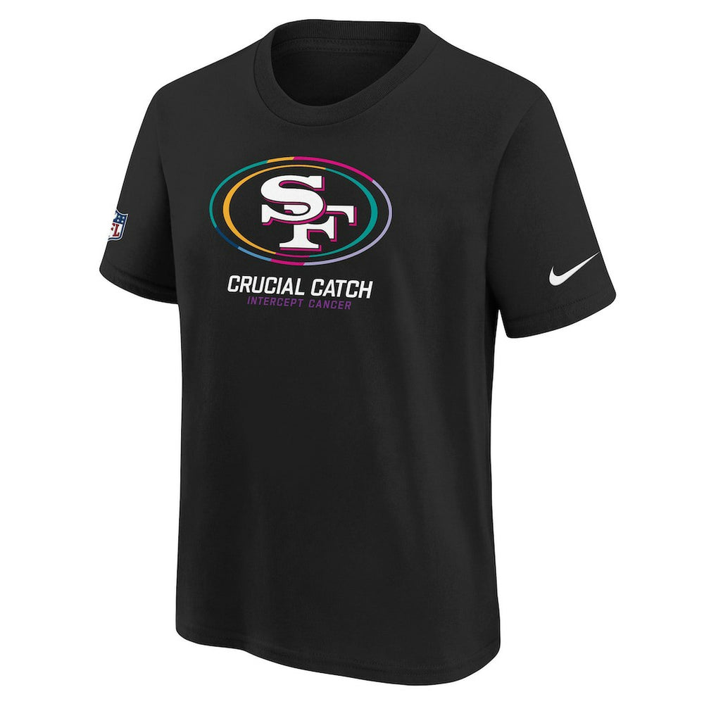 Youth 2024 NFL Crucial Catch T-Shirt - San Francisco 49ers T-shirts