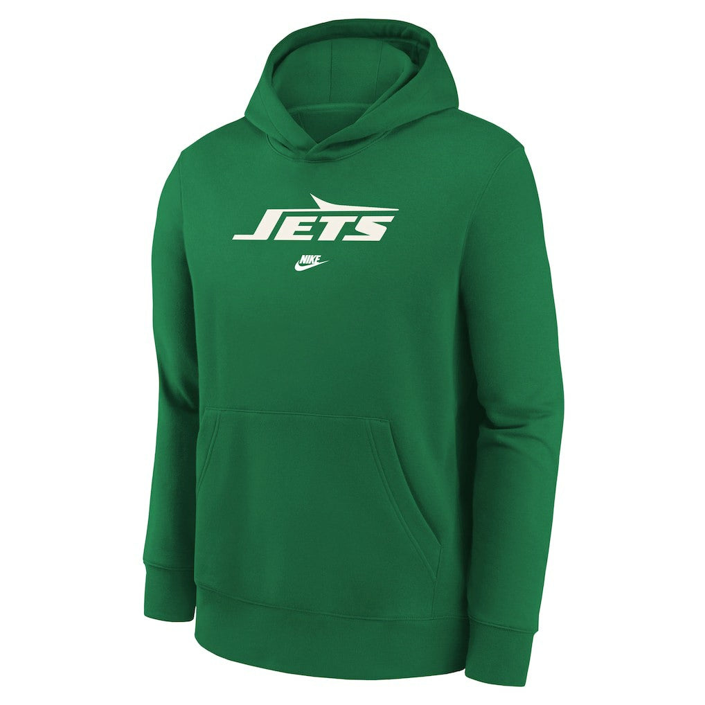 Youth Rewind Club Fleece Pullover Hoodie - New York Jets Hoodies