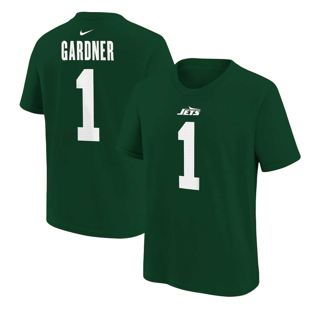Ahmad Sauce Gardner  Youth Player Name & Number T-Shirt - New York Jets T-shirts