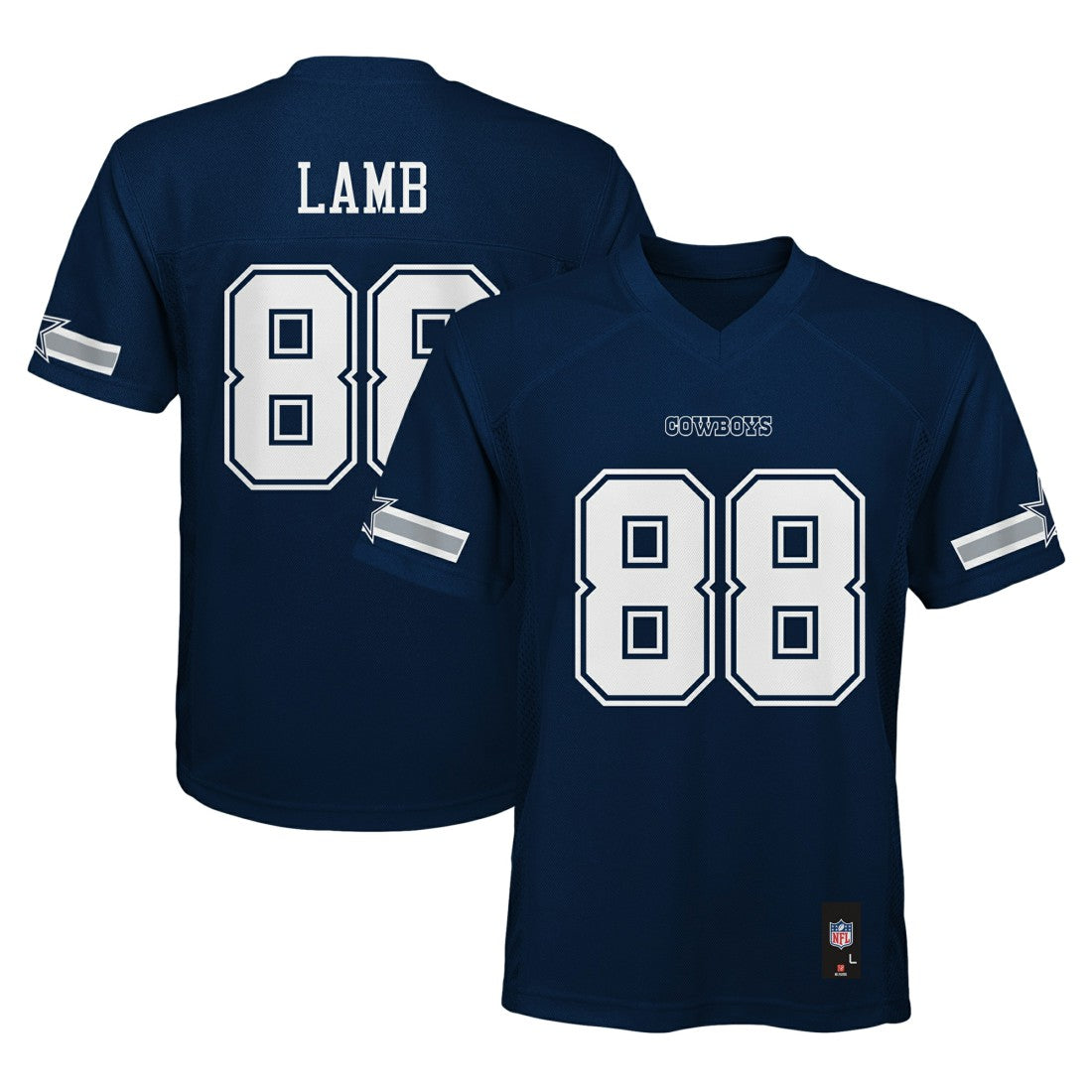 CeeDee Lamb  Youth Replica Player Jersey - Dallas Cowboys Jerseys
