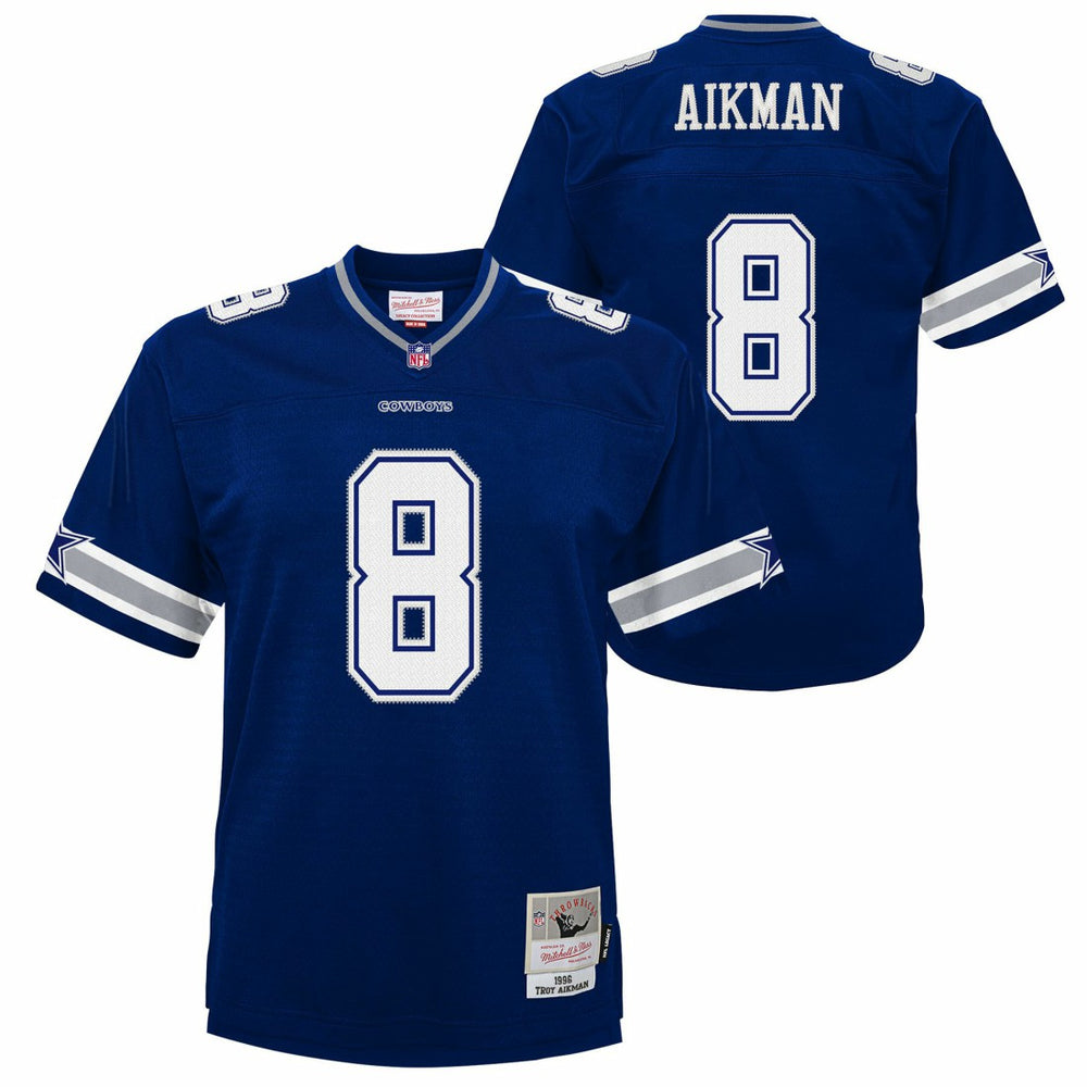 Troy Aikman  Youth 1996 Legacy Jersey - Dallas Cowboys Jerseys