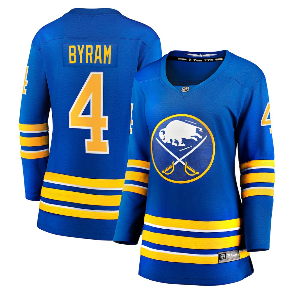 NHL Bowen Byram Buffalo Sabres Fanatics Women's Home Breakaway Player Jersey