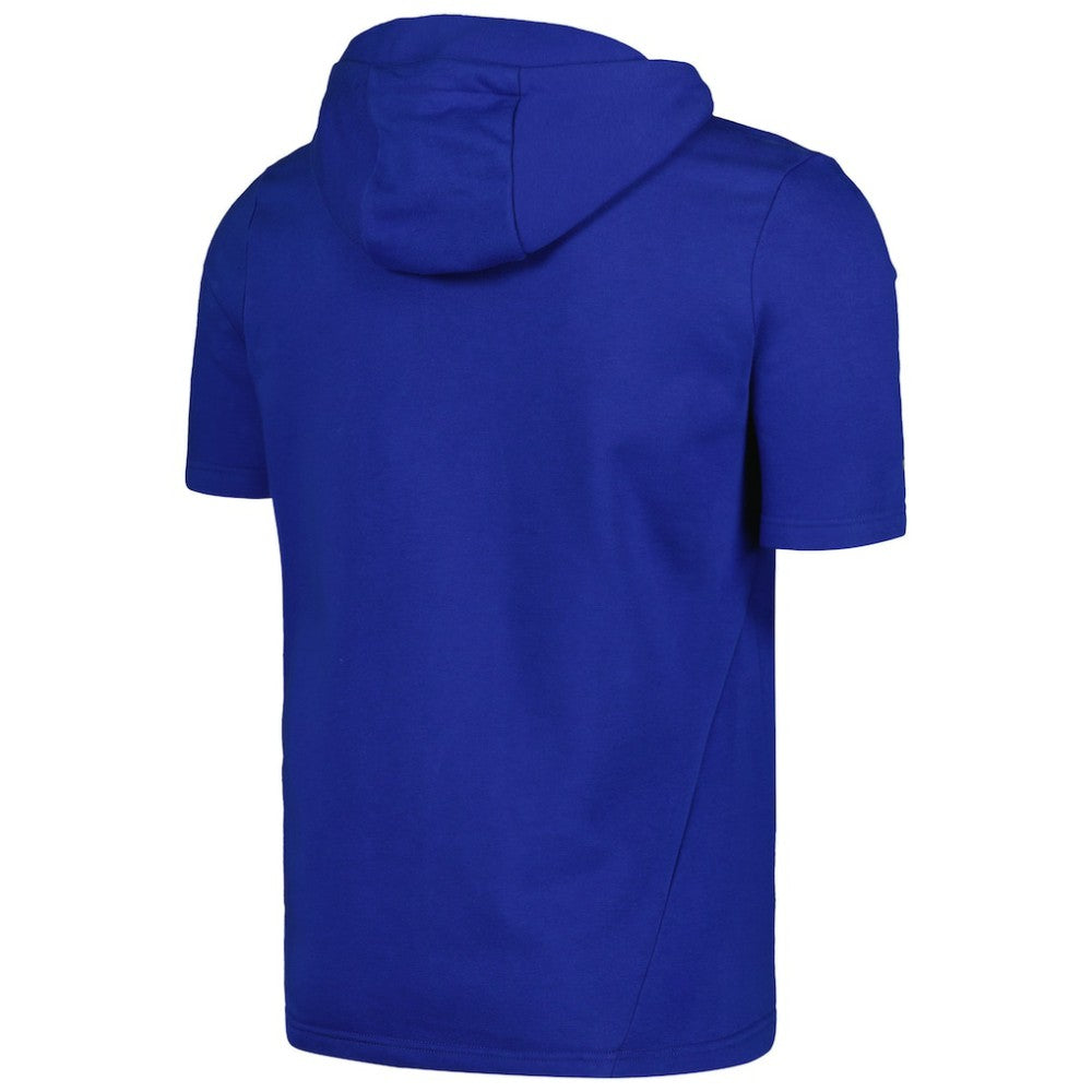 Royal Chicago Cubs Levelwear Recruit Short Sleeve Full-Zip Hoodie