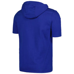 Royal Chicago Cubs Levelwear Recruit Short Sleeve Full-Zip Hoodie