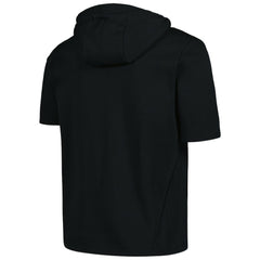 Black St. Louis Cardinals Levelwear Recruit Short Sleeve Full-Zip Hoodie