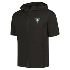 Black Arizona Diamondbacks Levelwear Recruit Short Sleeve Full-Zip Hoodie