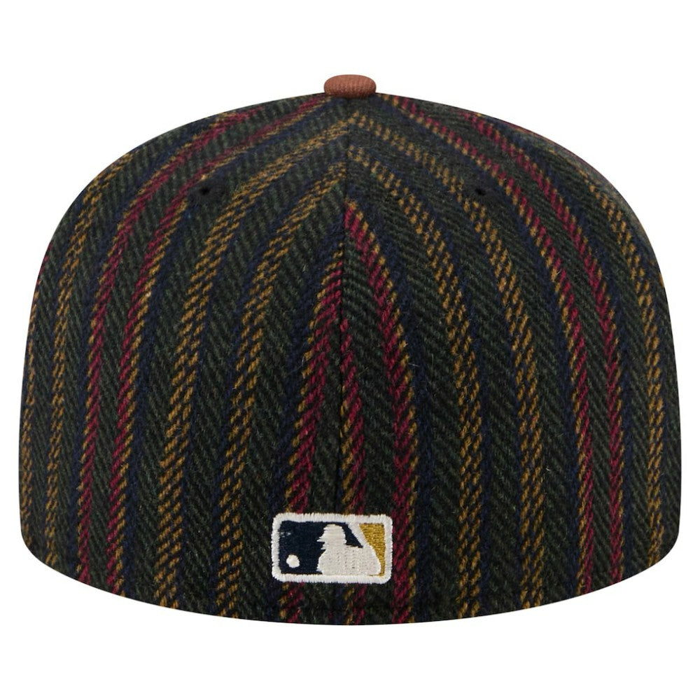Brown Chicago White Sox New Era Vintage Herringbone 59FIFTY Fitted Hat