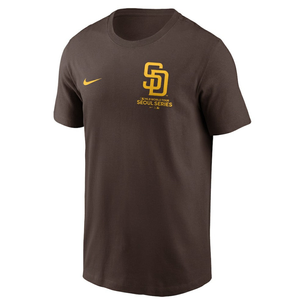 Brown Fernando Tatis Jr. San Diego Padres Nike 2024 MLB World Tour Seoul Series Name & Number T-Shirt