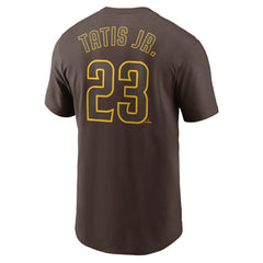 Brown Fernando Tatis Jr. San Diego Padres Nike 2024 MLB World Tour Seoul Series Name & Number T-Shirt