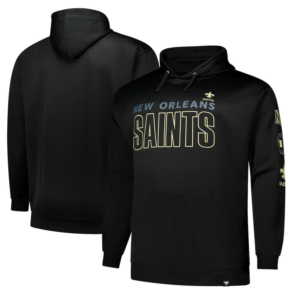 Big & Tall Fleece Pullover Hoodie - New Orleans Saints Hoodies