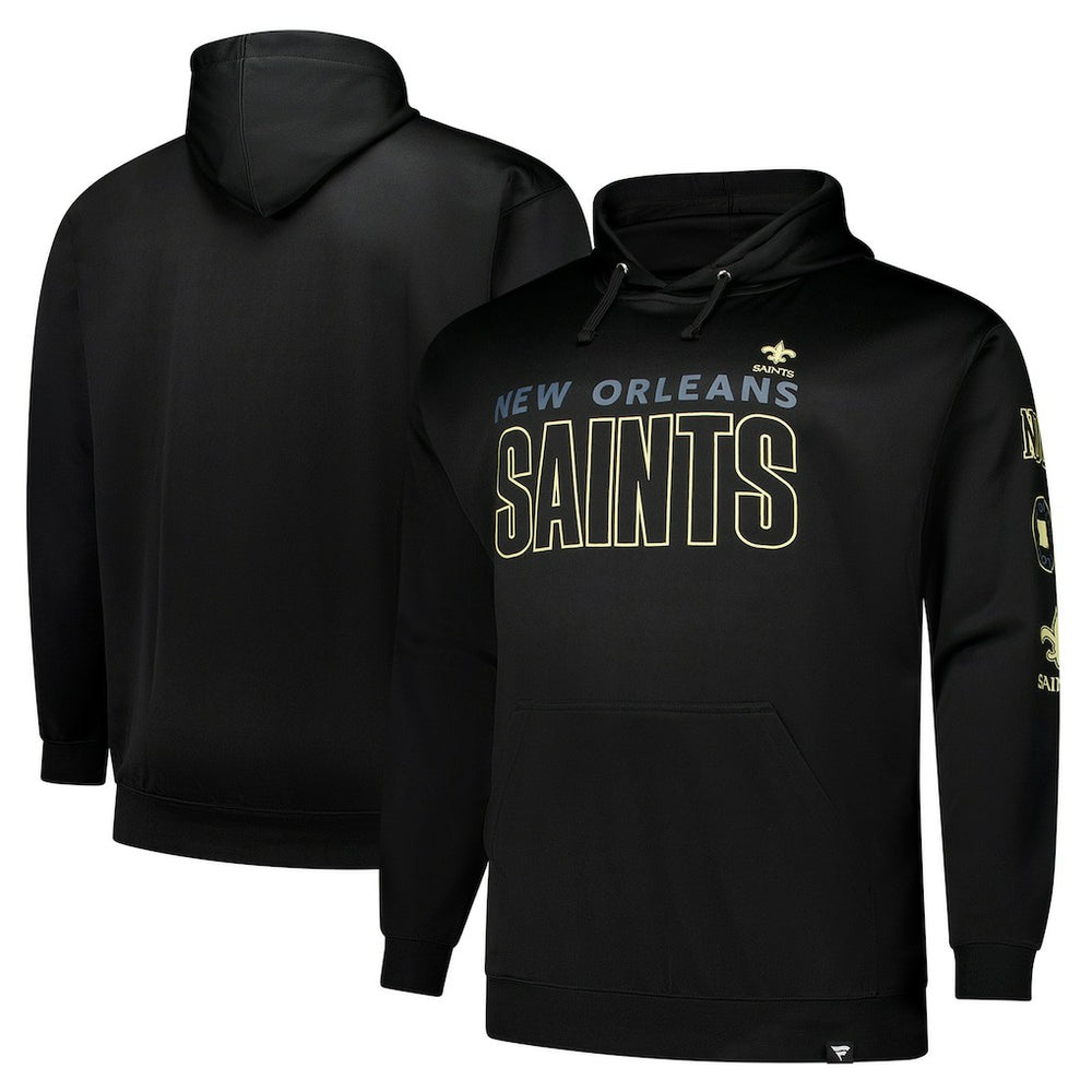 Big & Tall Fleece Pullover Hoodie - New Orleans Saints Hoodies