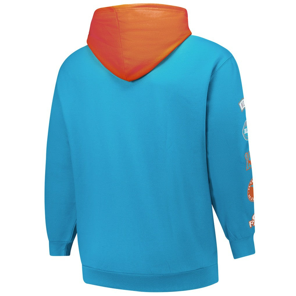 Big & Tall Patched Out Pullover Hoodie - Miami Dolphins Hoodies