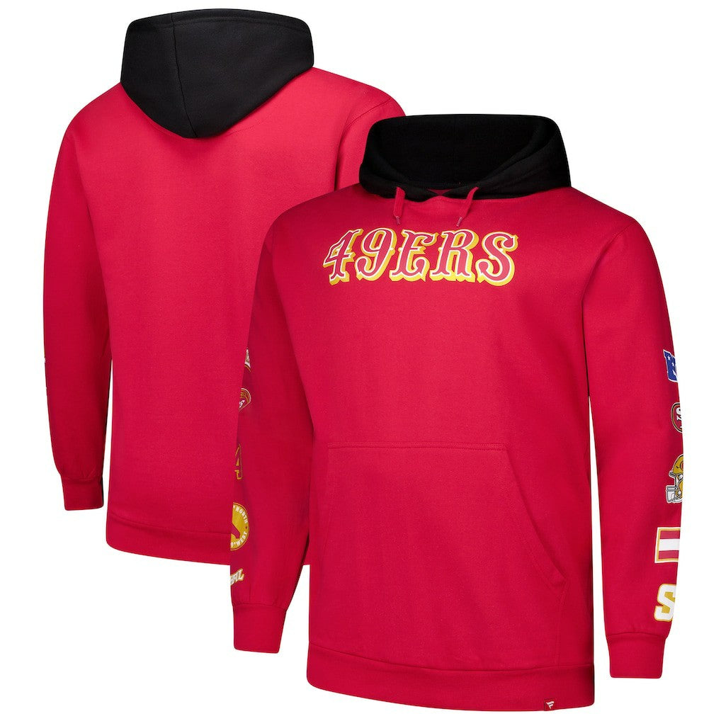 Big & Tall Patched Out Pullover Hoodie - San Francisco 49ers Hoodies