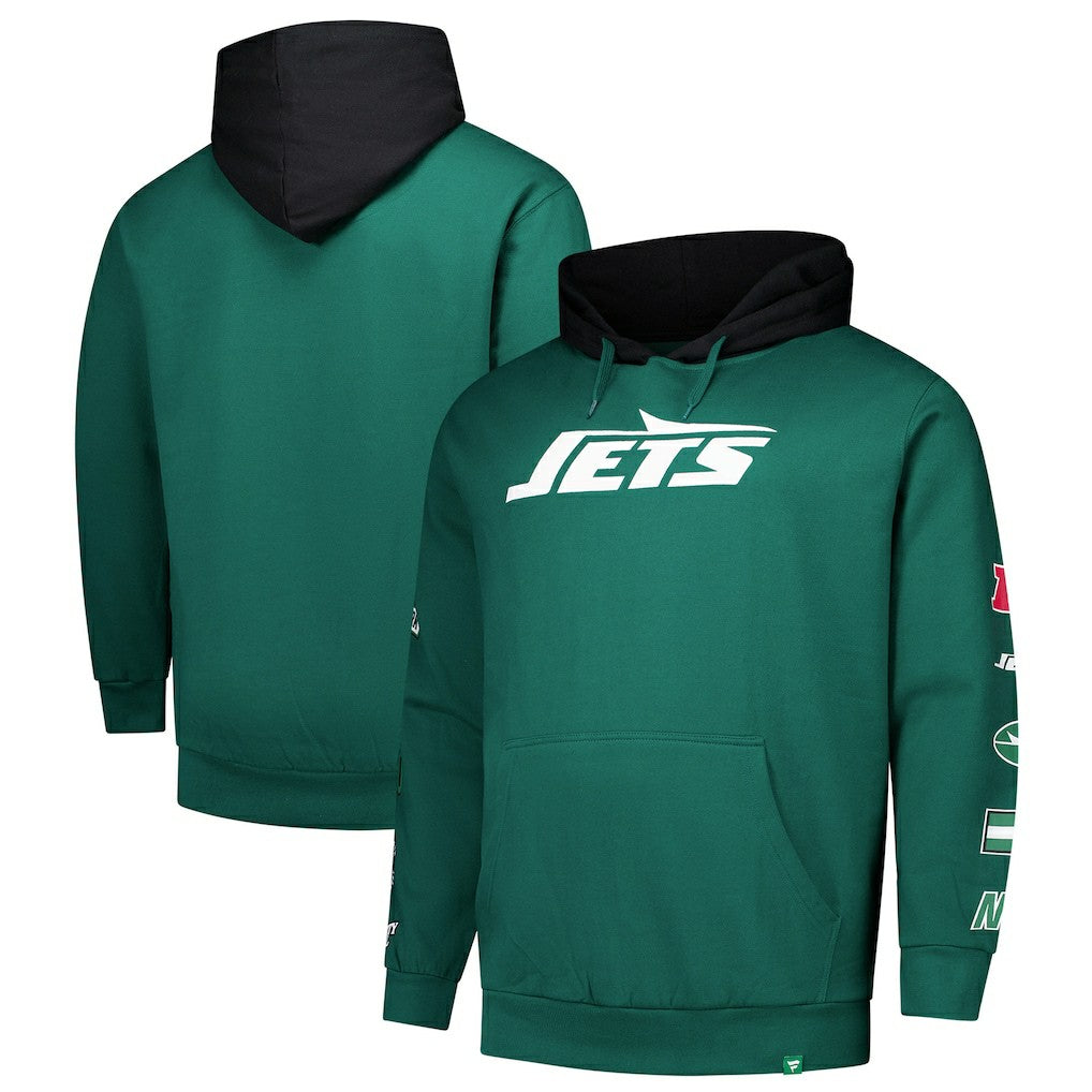 Big & Tall Patched Out Pullover Hoodie - New York Jets Hoodies