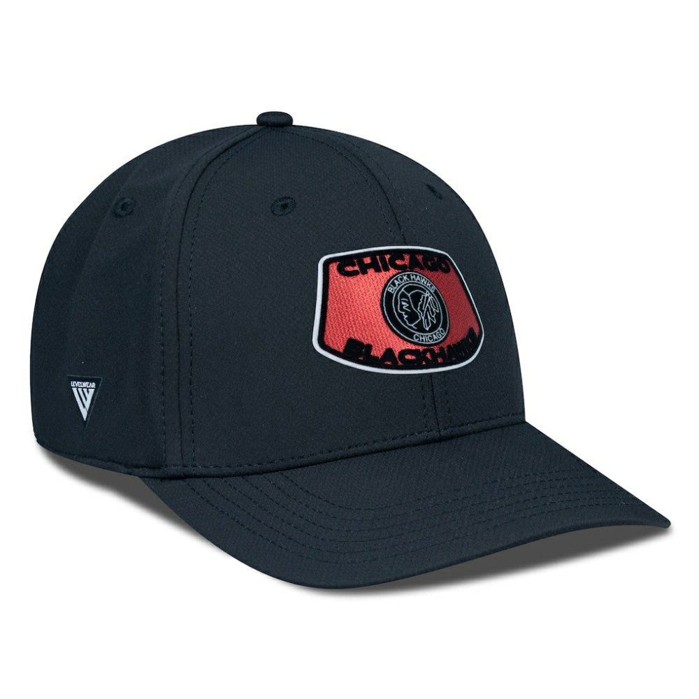 NHL Chicago Blackhawks Levelwear Retro Skylight Rise Flex Hat