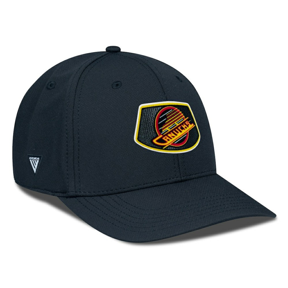 NHL Vancouver Canucks Levelwear Retro Skylight Rise Flex Hat