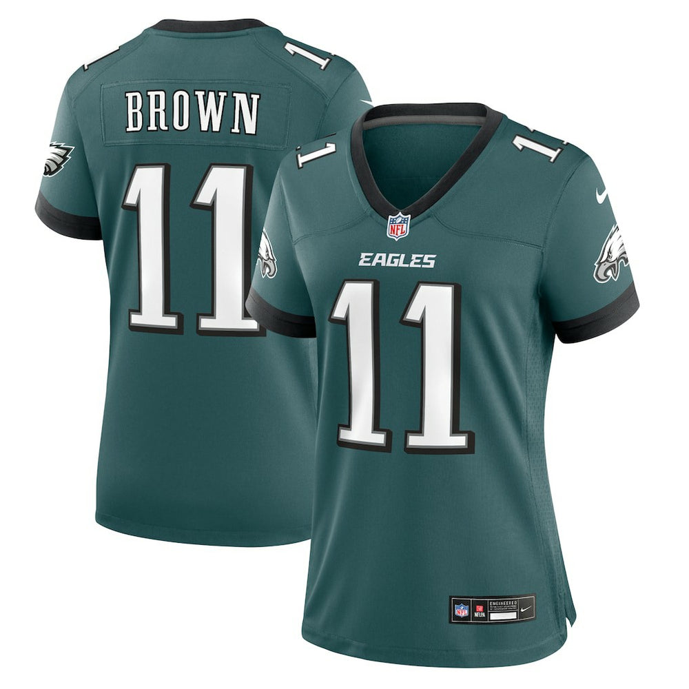 A.J. Brown  Women's Team Game Jersey - Philadelphia Eagles Jerseys