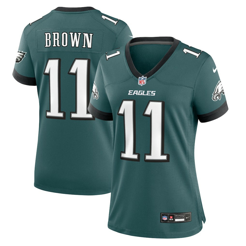 A.J. Brown  Women's Team Game Jersey - Philadelphia Eagles Jerseys