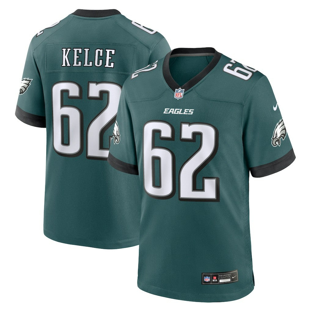 Jason Kelce  Team Game Jersey - Philadelphia Eagles Jerseys