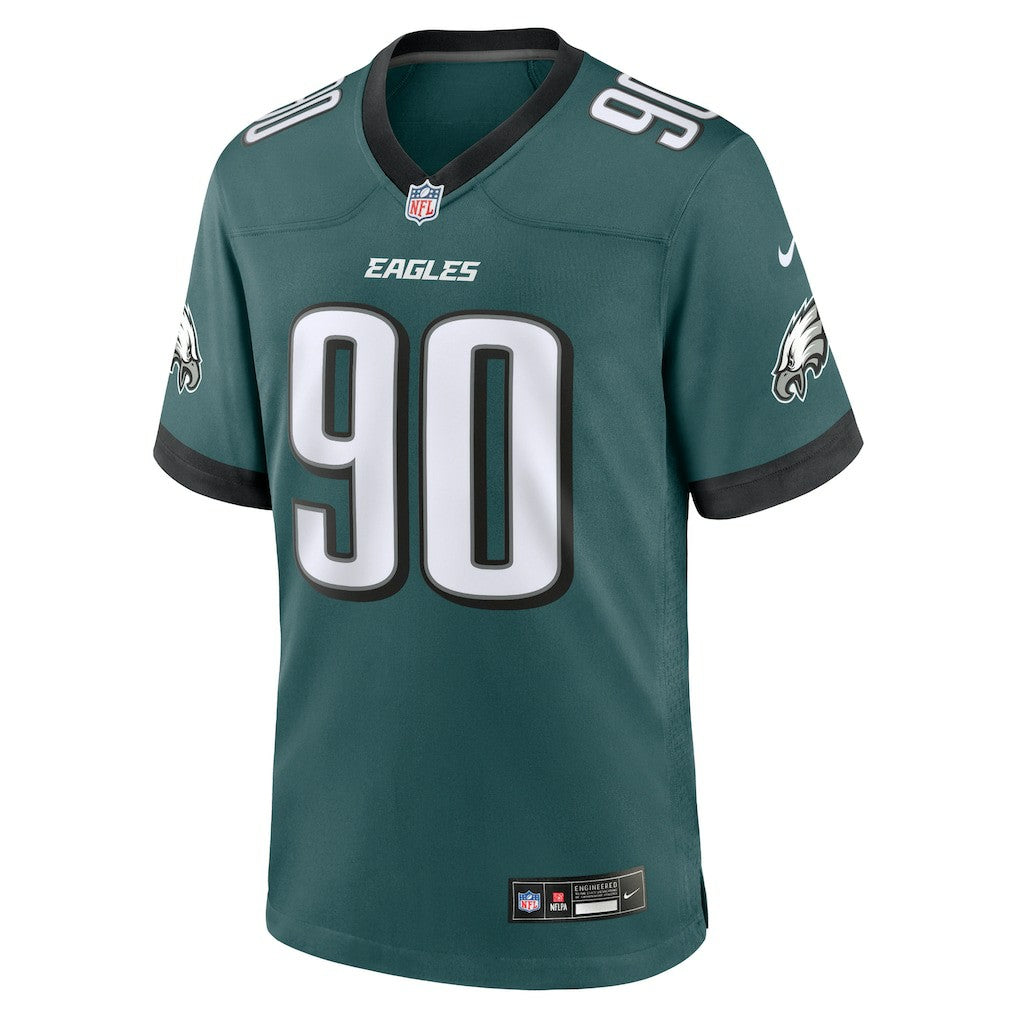 Jordan Davis  Team Game Jersey - Philadelphia Eagles Jerseys