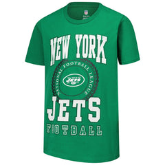 Youth Stitched Up Retro Logo T-Shirt - New York Jets T-shirts