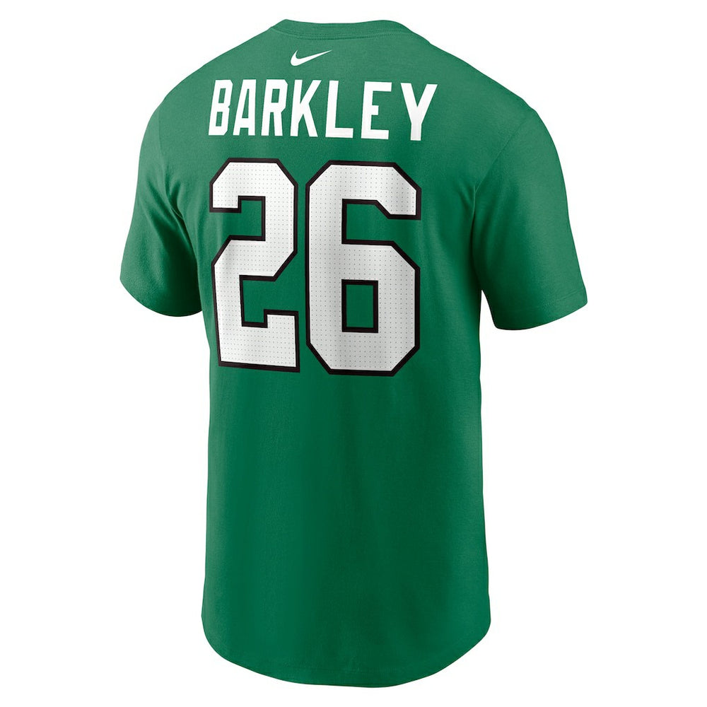 Saquon Barkley  Player Name & Number T-Shirt - Philadelphia Eagles T-shirts