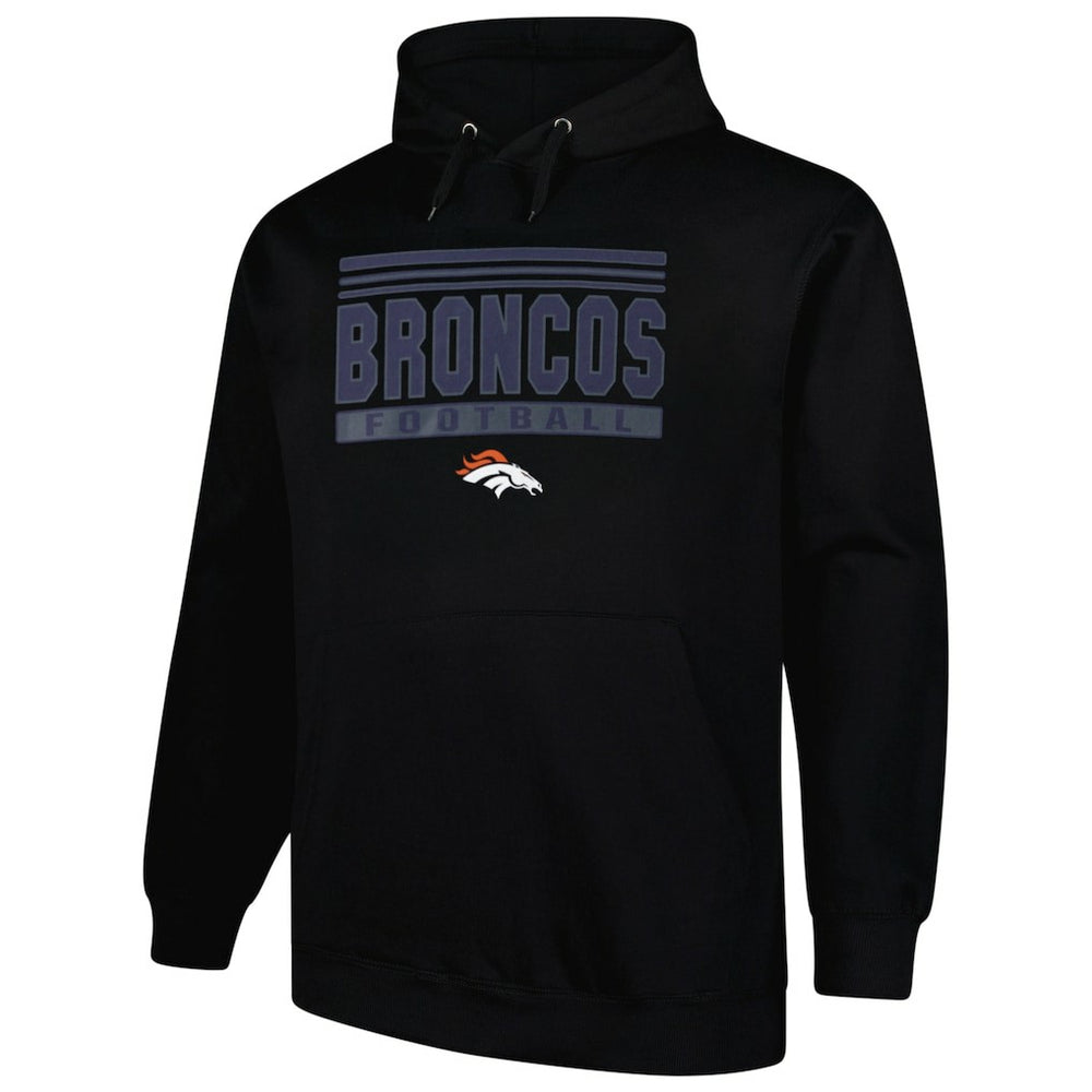 Big & Tall Pop Pullover Hoodie - Denver Broncos Hoodies