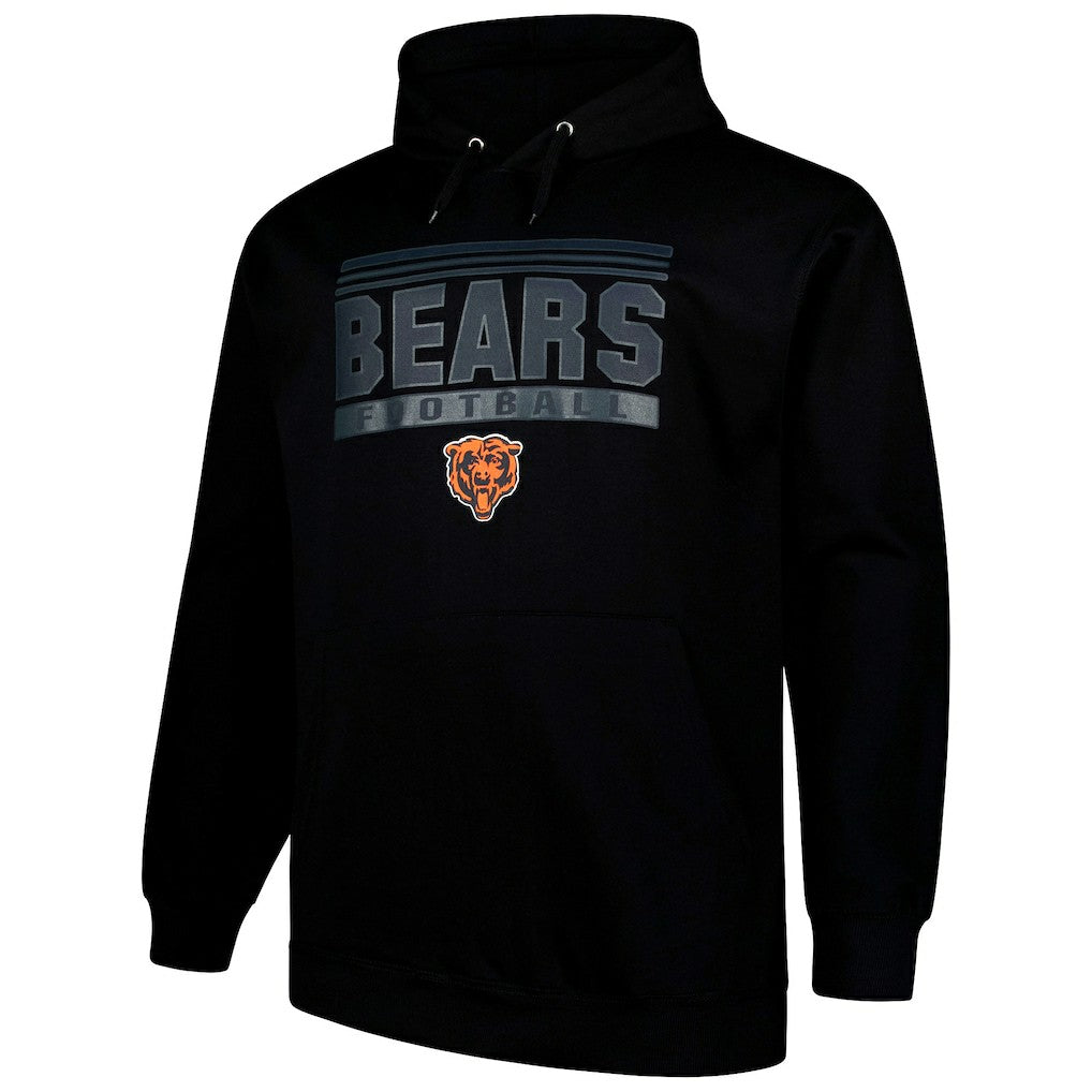 Big & Tall Pop Pullover Hoodie - Chicago Bears Hoodies