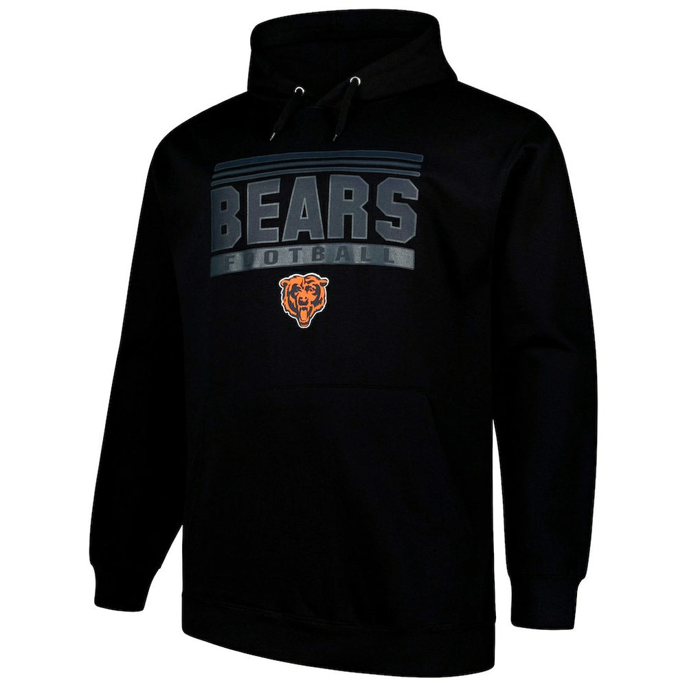 Big & Tall Pop Pullover Hoodie - Chicago Bears Hoodies