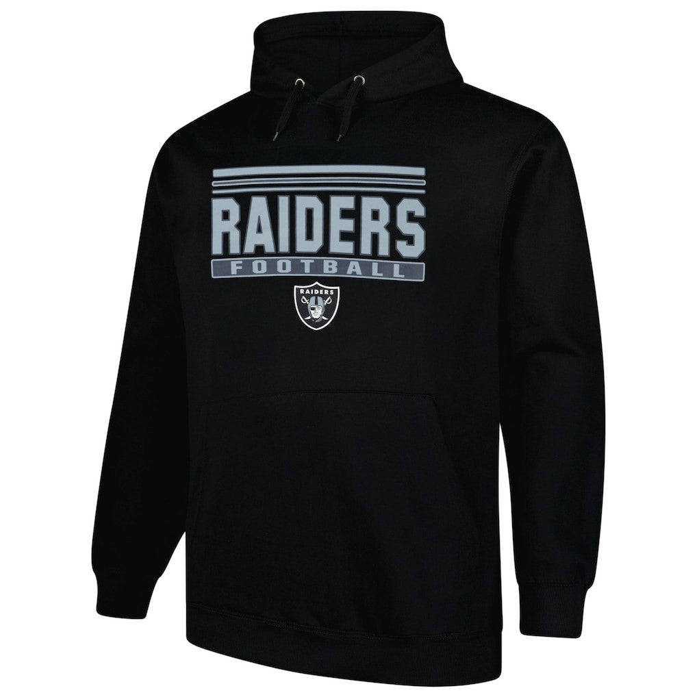 Big & Tall Pop Pullover Hoodie - Las Vegas Raiders Hoodies