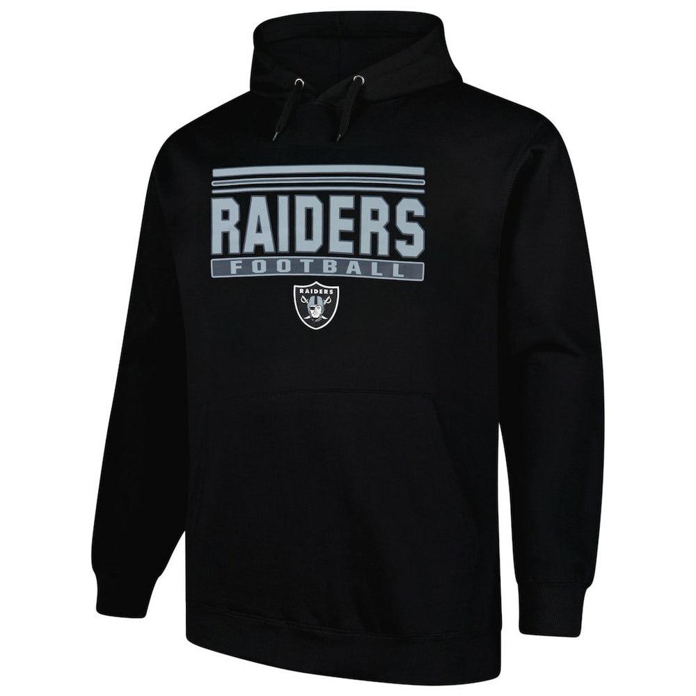 Big & Tall Pop Pullover Hoodie - Las Vegas Raiders Hoodies