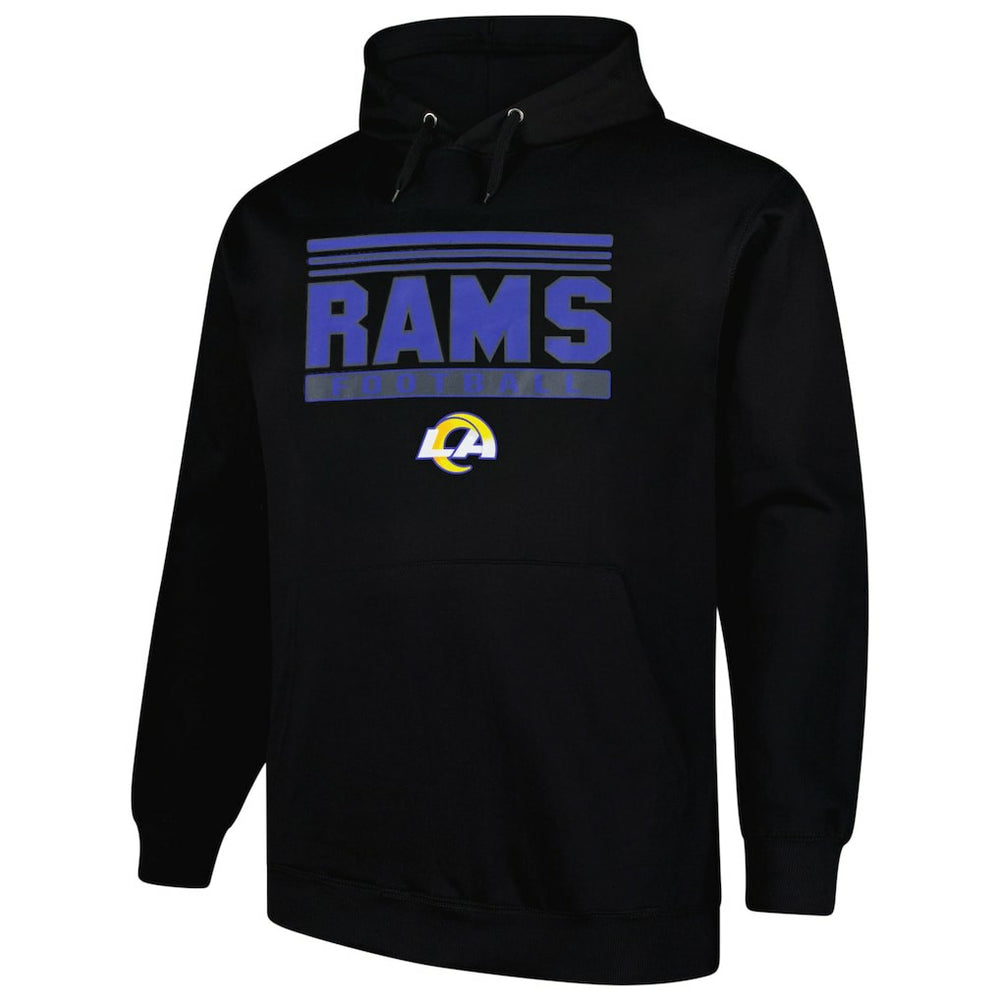 Big & Tall Pop Pullover Hoodie - Los Angeles Rams Hoodies