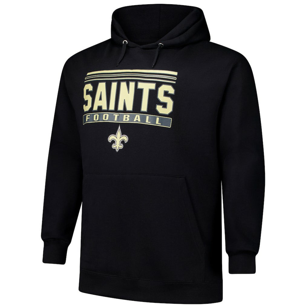 Big & Tall Pop Pullover Hoodie - New Orleans Saints Hoodies
