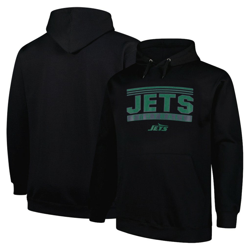Big & Tall Pop Pullover Hoodie - New York Jets Hoodies
