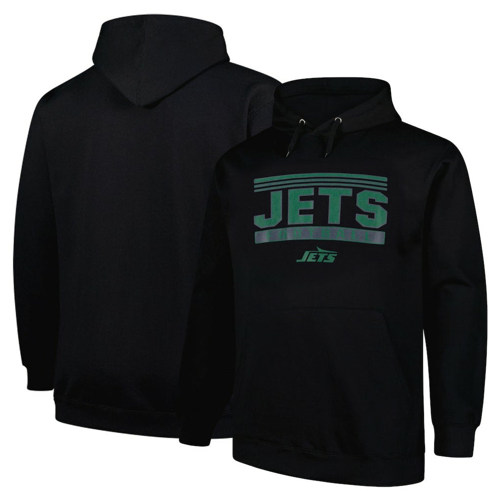 Big & Tall Pop Pullover Hoodie - New York Jets Hoodies