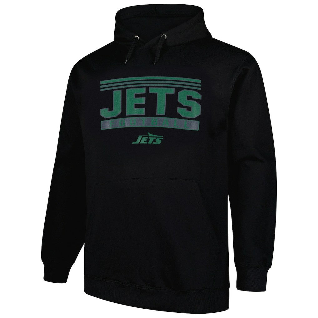 Big & Tall Pop Pullover Hoodie - New York Jets Hoodies