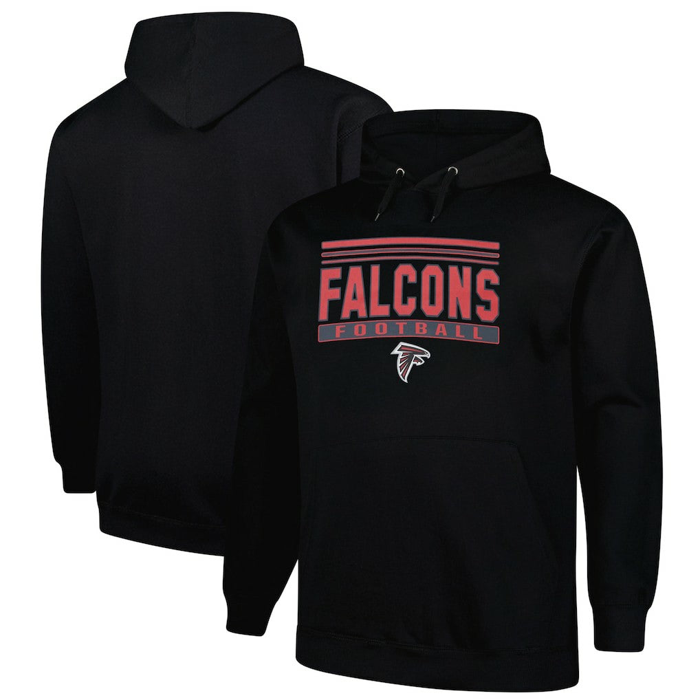Big & Tall Pop Pullover Hoodie - Atlanta Falcons Hoodies