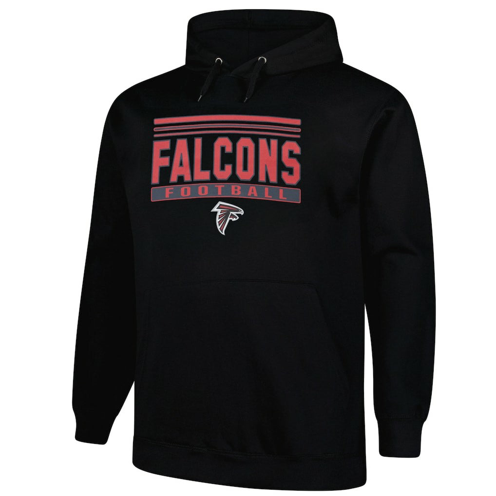 Big & Tall Pop Pullover Hoodie - Atlanta Falcons Hoodies