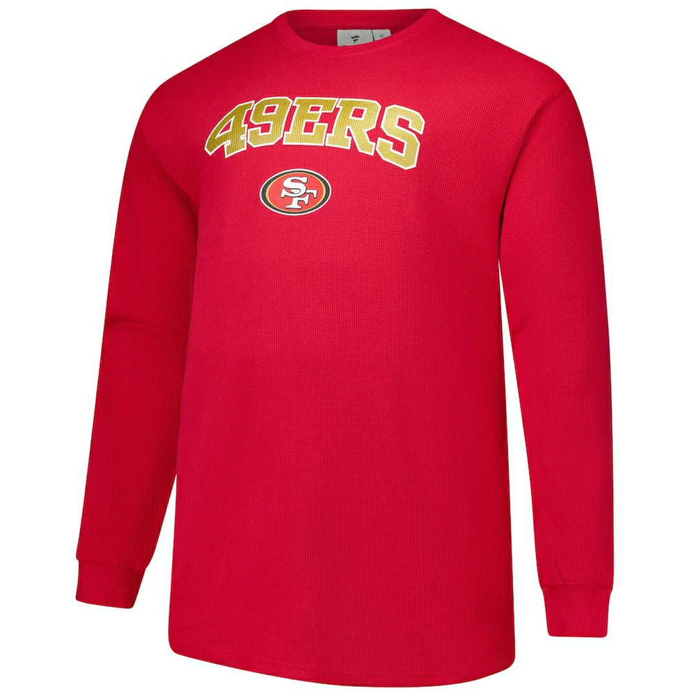 Big & Tall Thermal Long Sleeve T-Shirt - San Francisco 49ers T-shirts
