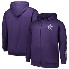 Big & Tall Sleeve Hit Full-Zip Hoodie - Dallas Cowboys Hoodies