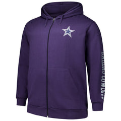 Big & Tall Sleeve Hit Full-Zip Hoodie - Dallas Cowboys Hoodies
