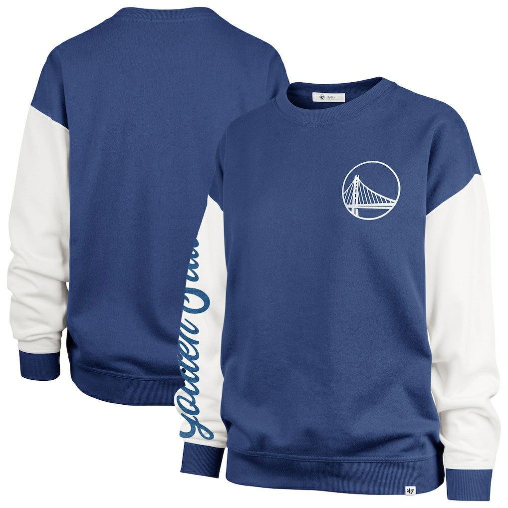 47 brand Golden State Warriors '47 Women's Plus Size Oversized Rise Andie Pullover Sweatshirt sale
