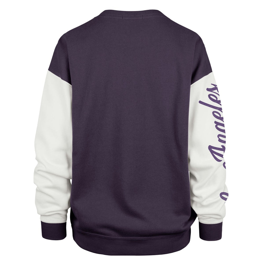 47 brand Los Angeles Lakers '47 Women's Plus Size Oversized Rise Andie Pullover Sweatshirt