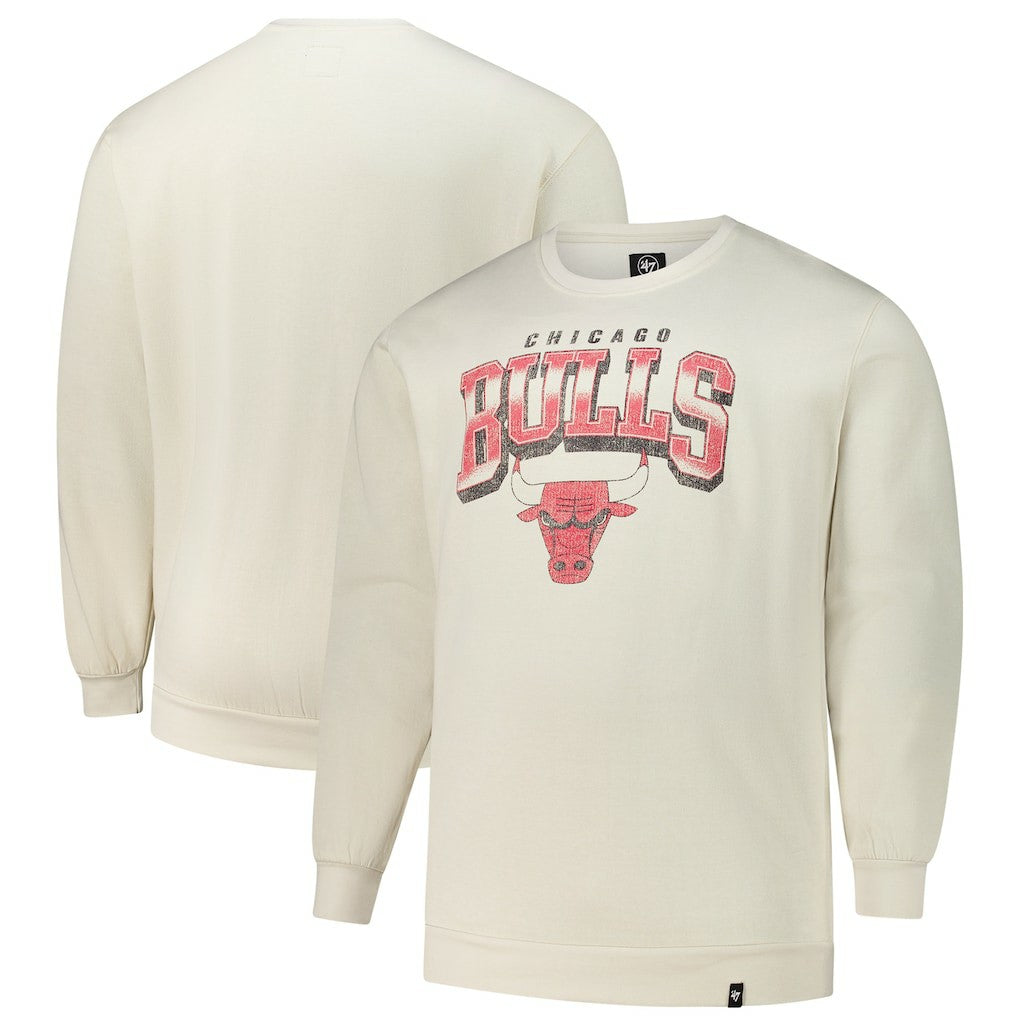 47 brand Chicago Bulls '47 Big & Tall Spotlight Headline Pullover Sweatshirt